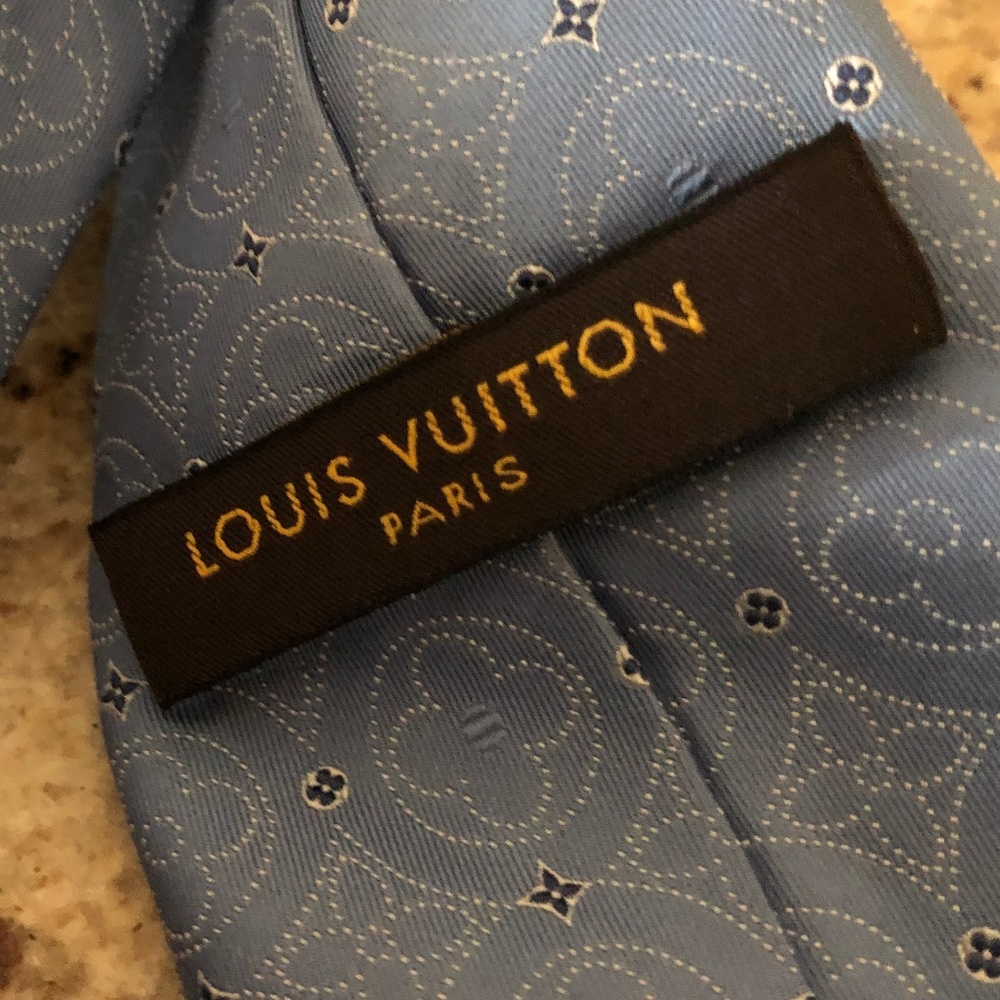 Louis Vuitton Damier Classique Mens Tie